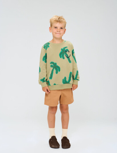 The New Tnosmund Sweatshirt Beige 98/104