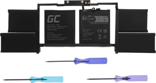 Green Cell Batteri Til Bærbar Pc Tilsvarer: Apple AP30WX