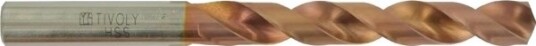 Tivoli Metallbor Furius 12,5Mm, Ti2cn Fusio, Hss Vinkel "Split Point" 135°