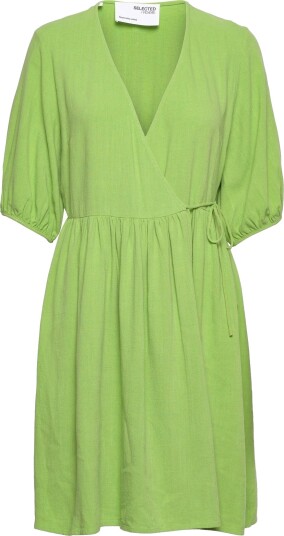 Selected | Slframi 2/4 Short Wrap Dress B | 36
