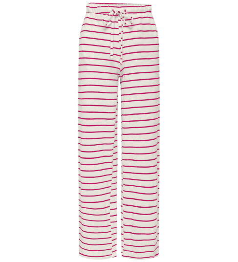 Kids Only Bukser CookJana Tofu/Pink Yarrow 7 8 år 122 128 Bukser bomull Beige Svart