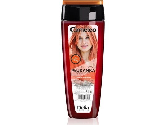 Delia Cosmetics Cameleo Hårskyll Aprikos Med Sitrusvann 200Ml