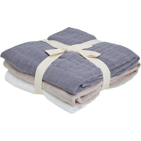 Pippi Tradewinds Muslin Cloth 3-Pack