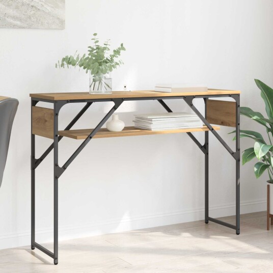 Konsollbord Artisan Eik 105x30x75cm Konstruert tre