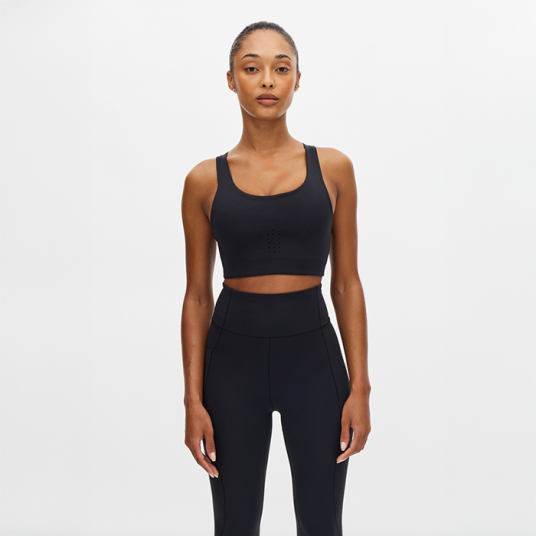 Röhnisch Weightless Sports‑BH Justerbar Svart Black XL