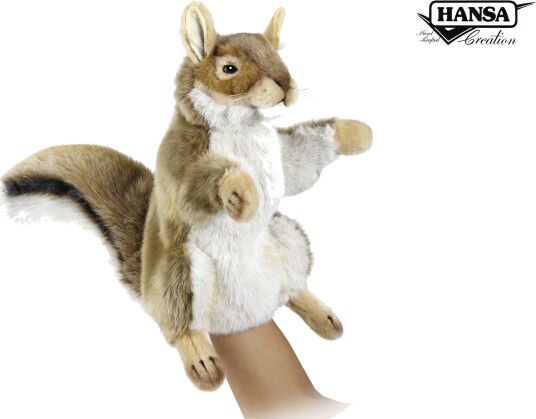 Hansa Creation | Red Squirrel Puppet | Rød/Oransje | 28 cm Hansa Creation | Red Squirrel Puppet | Rød/Oransje | 28 cm