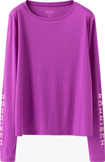Röhnisch Team Logo Long Sleeve Rosa XXXL