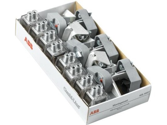 Abb Skillestykke 6 Stk Komplet Kabeltværsnit: 150-240Mm² Montagebredde: 180Mm Fanebredde: 25 Skrå