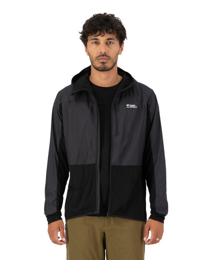 Diversion Merino Wind Jacket M Black (M)