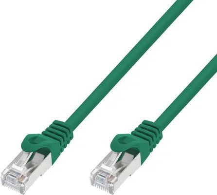 Extralink Cat.7 S/Ftp 0,5M 20G Grønn | Lan-Patchkabel | Kobber Twisted Pair Nettverkskabel