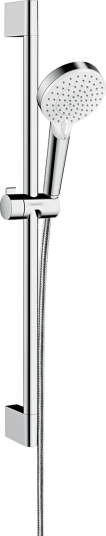 Hansgrohe Crometta Dusjsett Vario 65 cm, Green 6 l/min, Hvit/Krom Hansgrohe Crometta Dusjsett Vario 65 cm, Green 6 l/min, Hvit/Krom