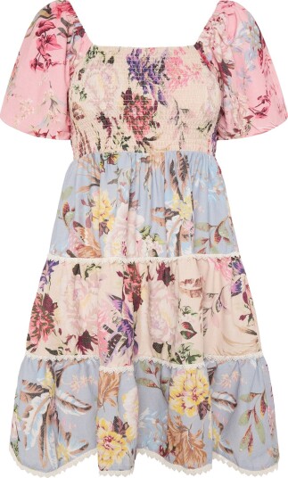 YAS Yasmessa Ss Short Dress Fest S. Multi/patterned 42