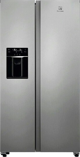 Electrolux 900 Serie Side-by-Side Kjøleskap med MultiChill 0° Is- og Vanndispenser Rustfri