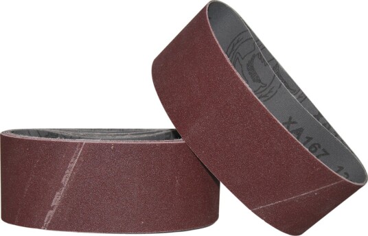 75x270mm slipebånd til luft pudserulle Korn P120