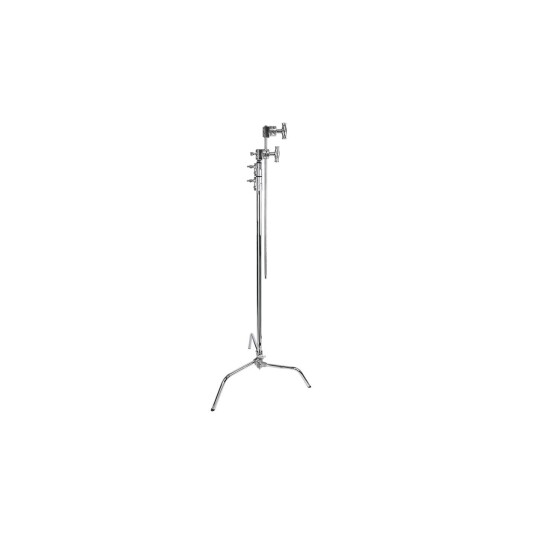 Kupo CS-40MK 40" Master C-Stand Kit Med Grip Arm og Grip Head, Sølv farge Kupo CS-40MK 40" Master C-Stand Kit Med Grip Arm og Grip Head, Sølv farge