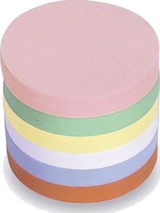 Magnetoplan 111151610 Assorterte Farger 120 G/M2 500 Ark 100 Mm 100 Mm 1 Stykker