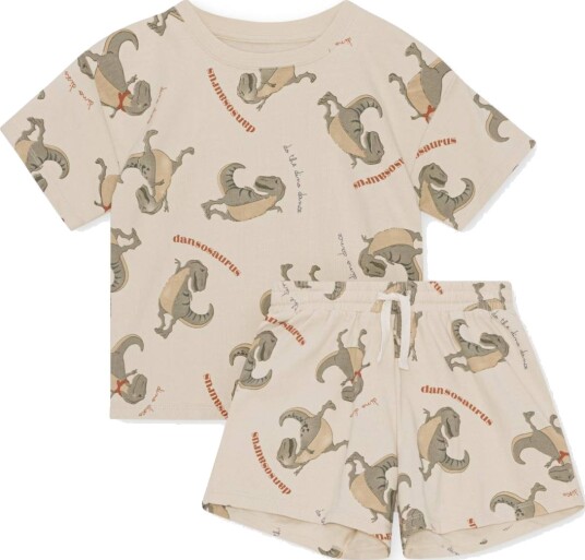 Konges Sløjd 2 Pack Lin Set Dansosaurus (98 /3 år)