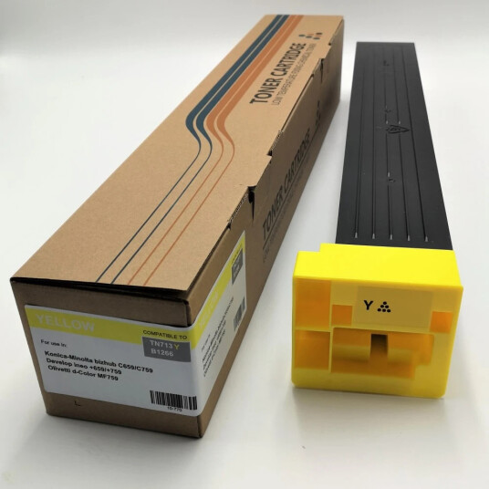 TB Toner Gul (33.200 sider) erstatter Konica Minolta A9K8250/TN-713Y TB Premium toner