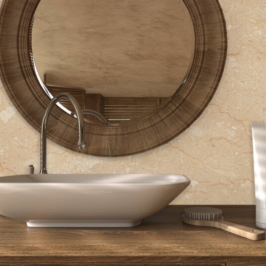 Elegant beige marmor kontaktpapir