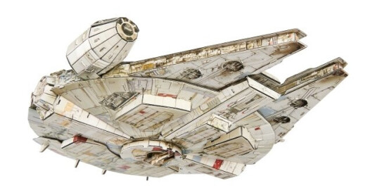 4D Build Star Wars Millennium Falcon Byggesett 12 År 223 Stykker 1,18 Kg