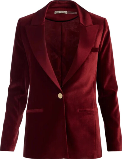Alice + Olivia Dame Jakker Rød XS,