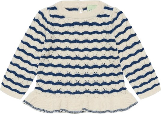FUB Baby Pointelle Tee Cream 80
