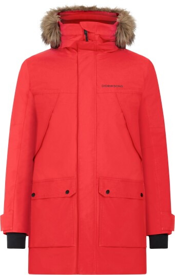 Didriksons Men's Rick Parka Pomme Red S Didriksons Men's Rick Parka Pomme Red S