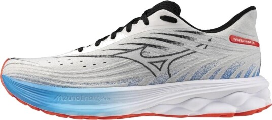 Mizuno Men"s Wave Skyrise 6 Mercury/tangelo/nimbus Cloud 10