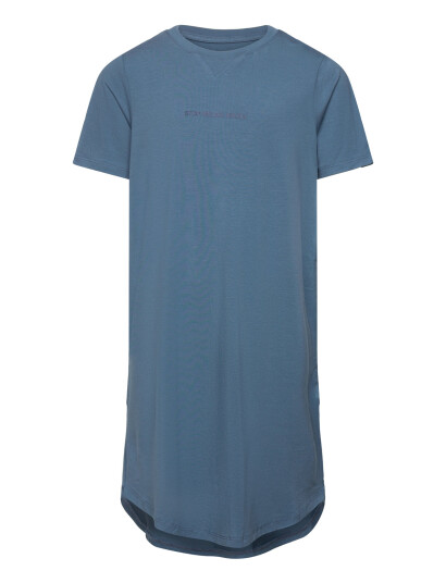 JBS of Denmark Jbs Of Dk Girls Ss Nightdress - Blue - 9/10