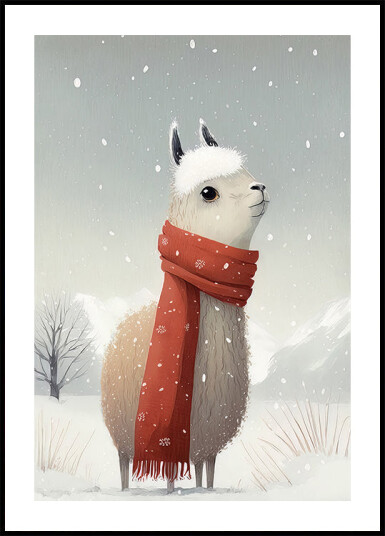 Lama 3 Plakat Plakat / 70x100cm