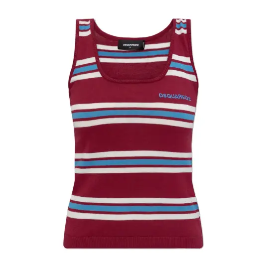 Dsquared2 Dame Topper Rød M