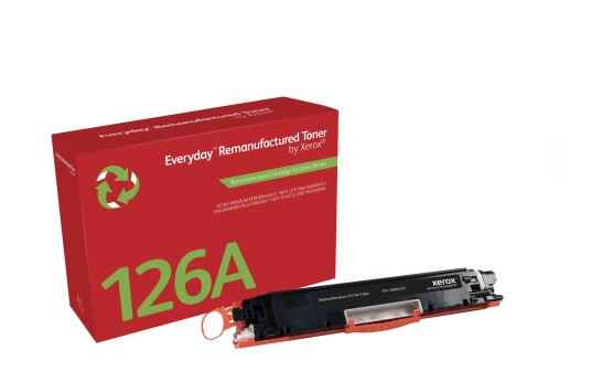 XEROX svart - kompatibel - tonerpatron (alternativ for: HP CE310A)