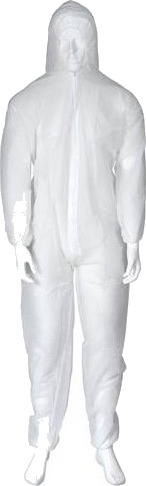 Beskyttelsesdragt Basic Hvid Xl