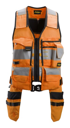 Snickers Workwear 4230 AllroundWork Verktøyvest varsel oransje Varsel Oransje Klær