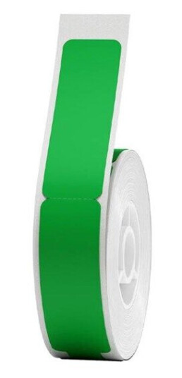 Niimbot Thermal Stickers 12.5X74+35, 65 Pcs (Green)