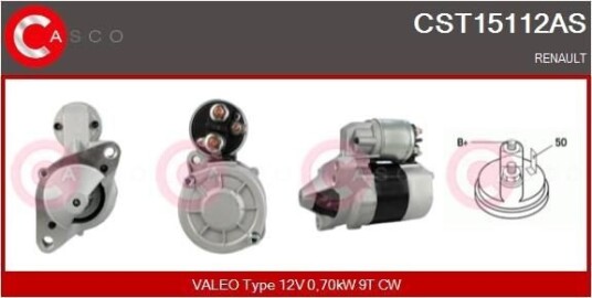 Starter CASCO CST15112AS Starter CASCO CST15112AS