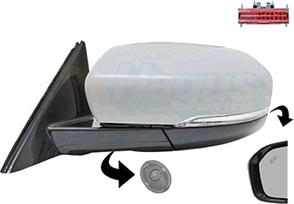 Sidespeil VAN WEZEL 0251825