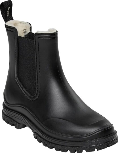 Sofie Schnoor Jennasw Rubber Boot W. Lining BLACK 36