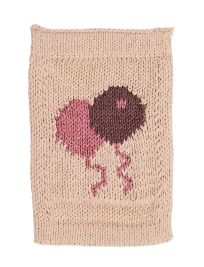 Smallstuff Knitted Flag Birthsday Baloones Rose   Pink   ONE SIZE