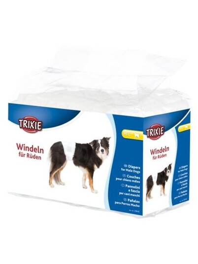 Trixie Diapers For Male Dogs ml: 4660 cm 12 Pcs.
