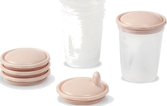 Babyono Melkebeholder Med Tut