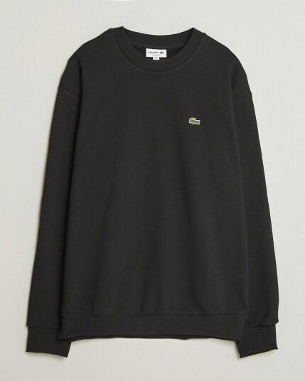 Lacoste Crew Neck Sweatshirt Black