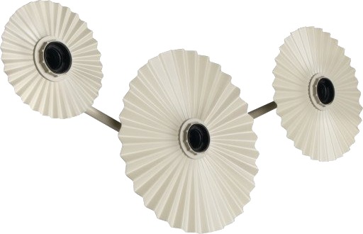Osram Decor Plissee vegglampe beige