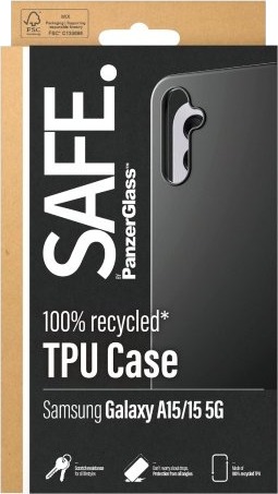 PanzerGlass SAFE. by PanzerGlass Shell to Samsung Galaxy A15, A15 5G, Black
