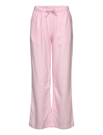 Lindex Trousers Linen Blend Pink 146