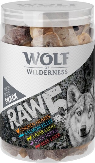 Wolf Of Wilderness Raw Frysetørket Premiumsnacks Raw Mix 150 G