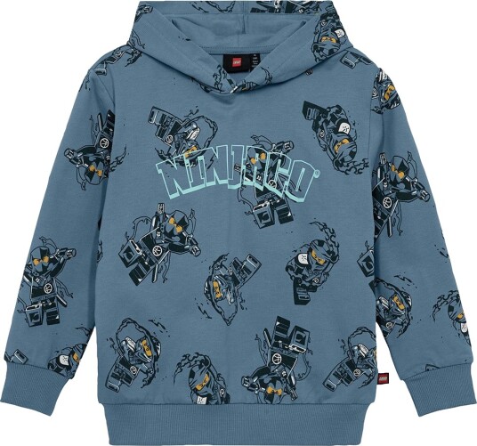 LEGO® Wear Ninjago Hettegenser LWSaku 300 Blå LEGO® Wear 5 år (110) Hettegenser