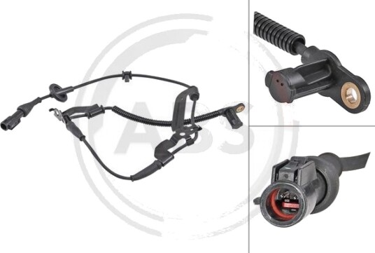 Sensor, ABS A.B.S. 31847 Sensor, ABS A.B.S. 31847