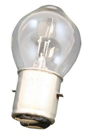 Solero Lyspære 12V 45W/40W Sokkel: BA20d