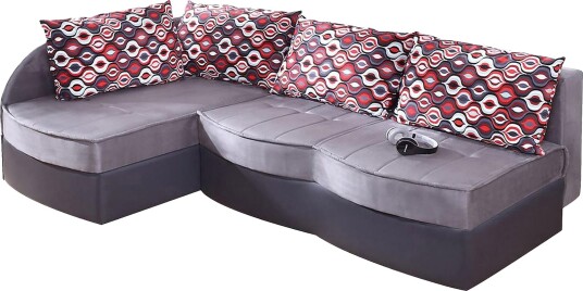 Lido Hjørnesovesofa 202x145x86 cm - Lilla